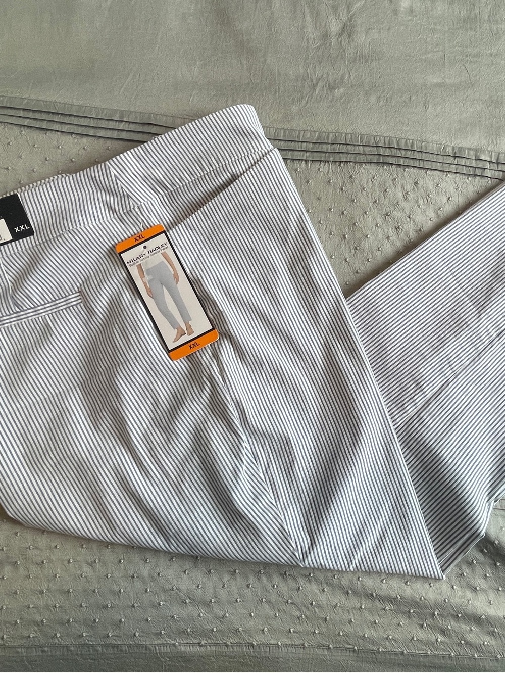 Hilary Radley Women’s Seersucker Tummy Control size XXL